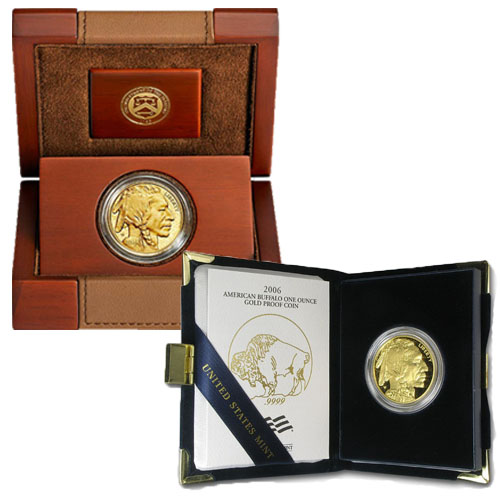 Buy 1 oz Proof American Gold Buffalo Coin Random Year with Box