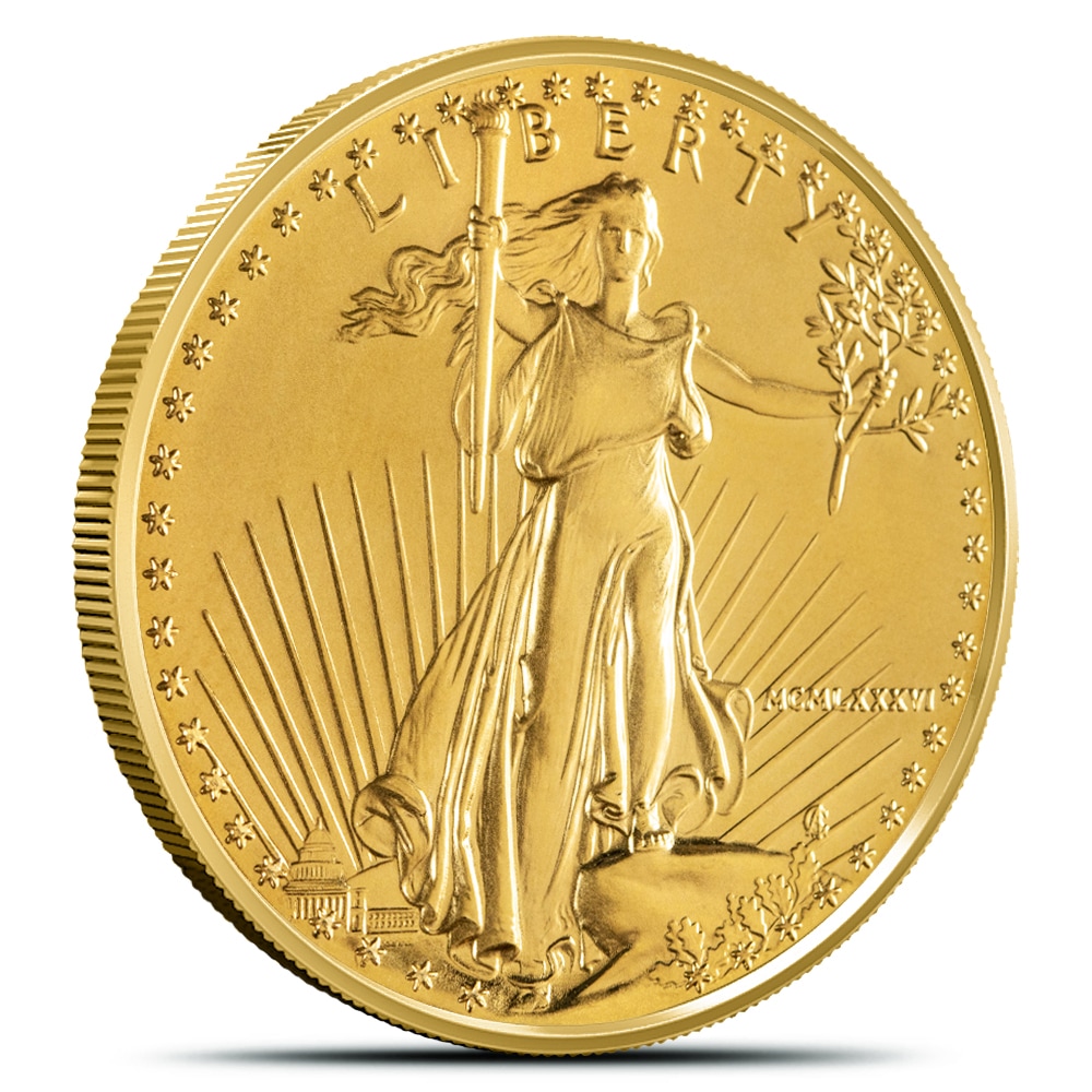 Buy 1 oz American Gold Eagle Coin (Random Year) | BullionMax