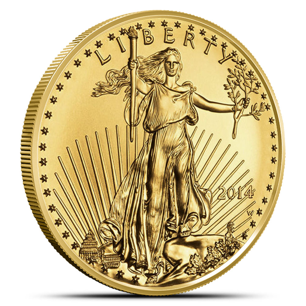 Buy 2014 1 oz American Gold Eagle Coin | BullionMax