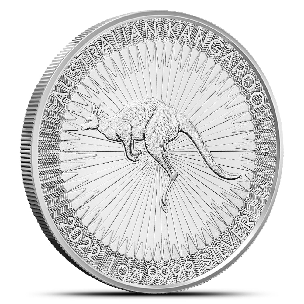 Buy 2022 1 oz Australian Silver Kangaroo Coin (BU) | BullionMax