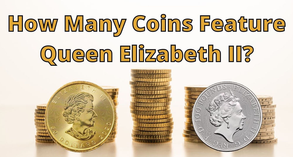 how many coins feature Queen Elizabeth II hero image