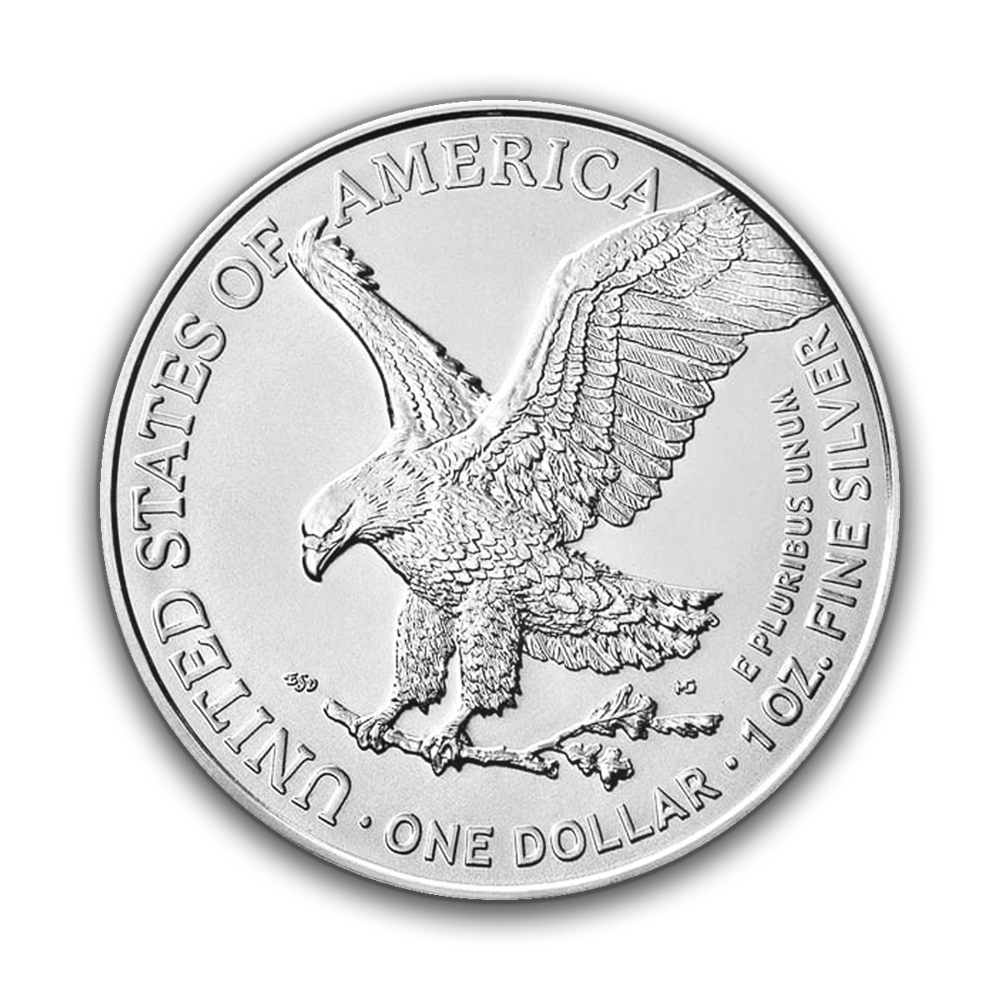 silver american eagle type 2 coin