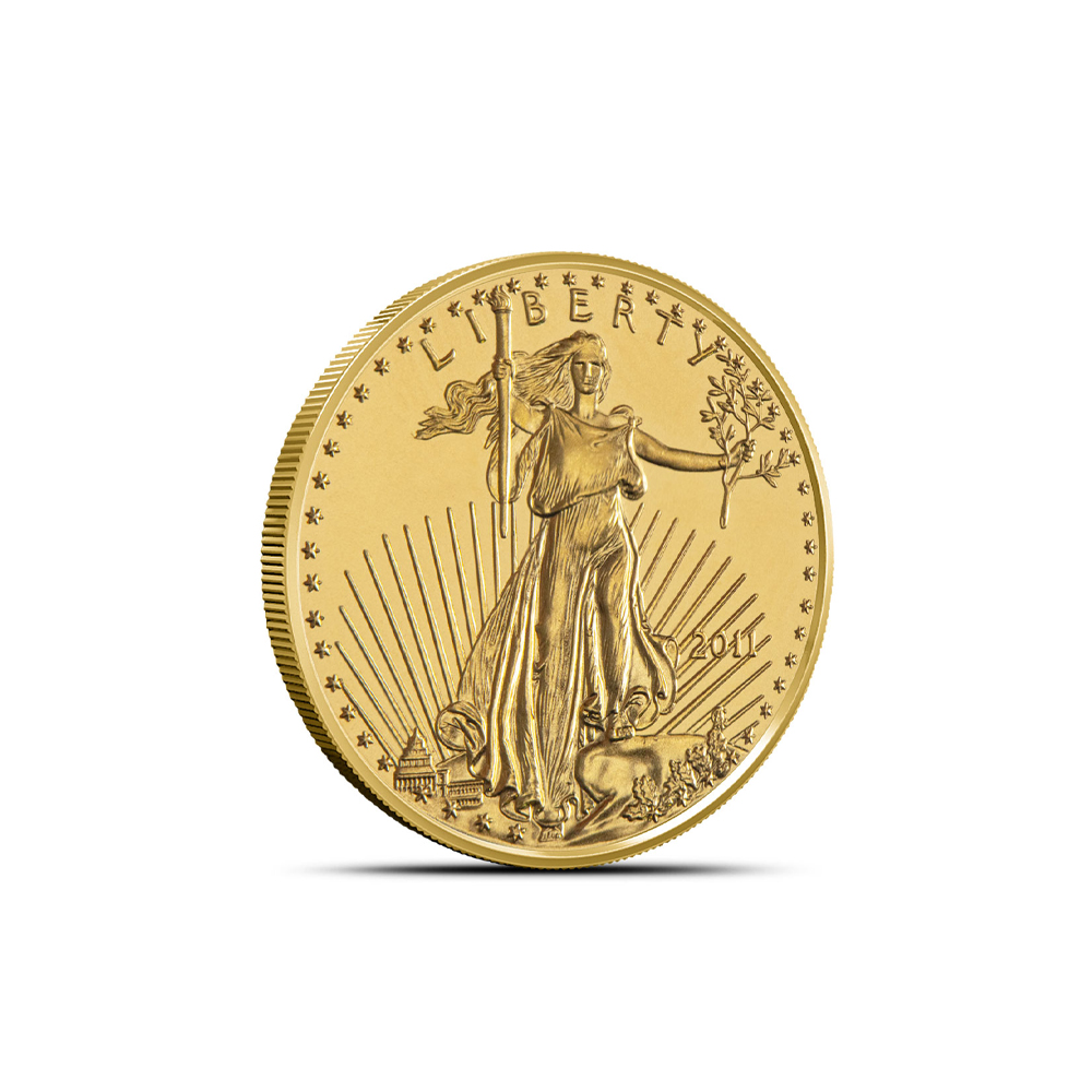 Buy 2011 1/10 oz American Gold Eagle Coin | BullionMax ™