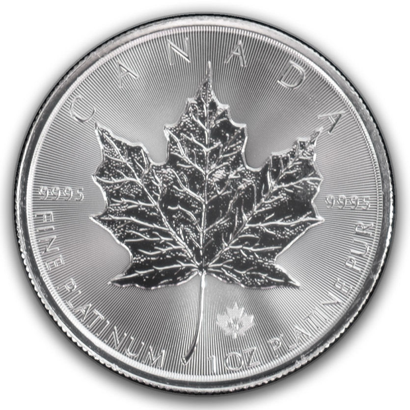 1 oz platinum maple leaf