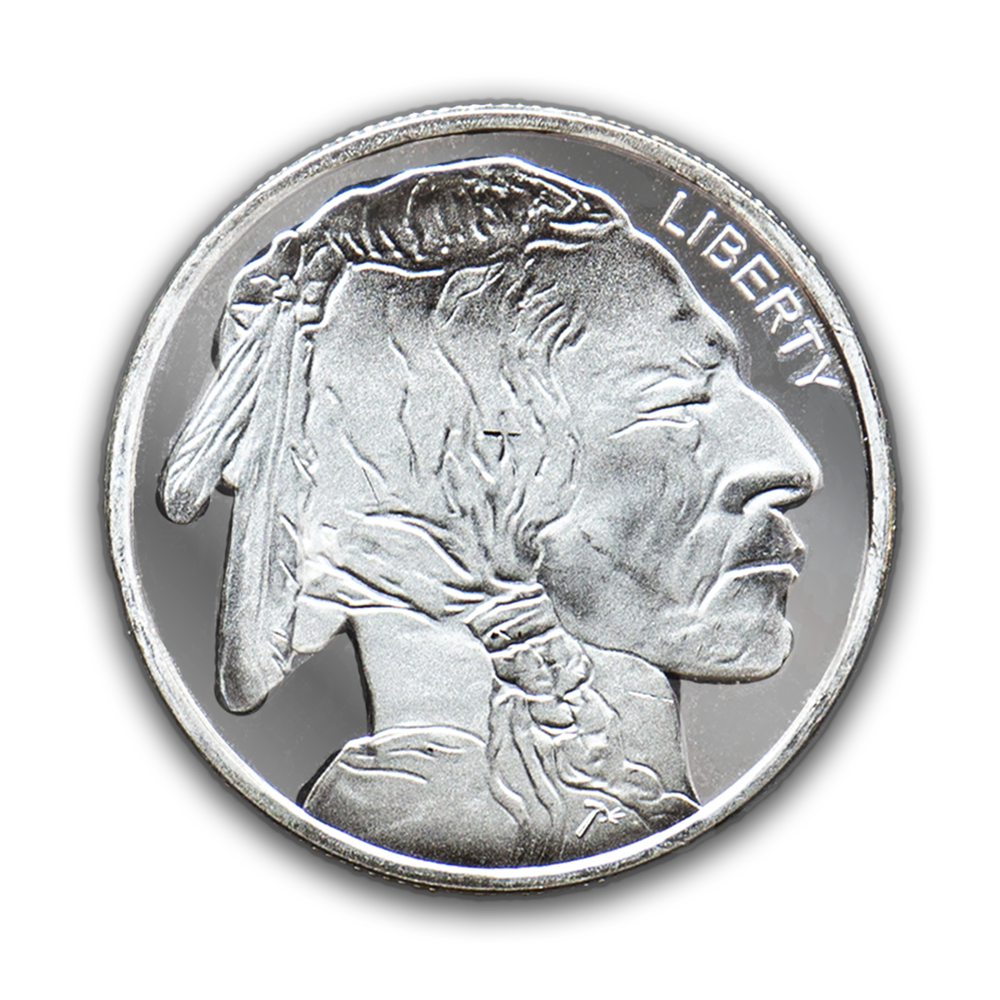 1 oz buffalo silver round image