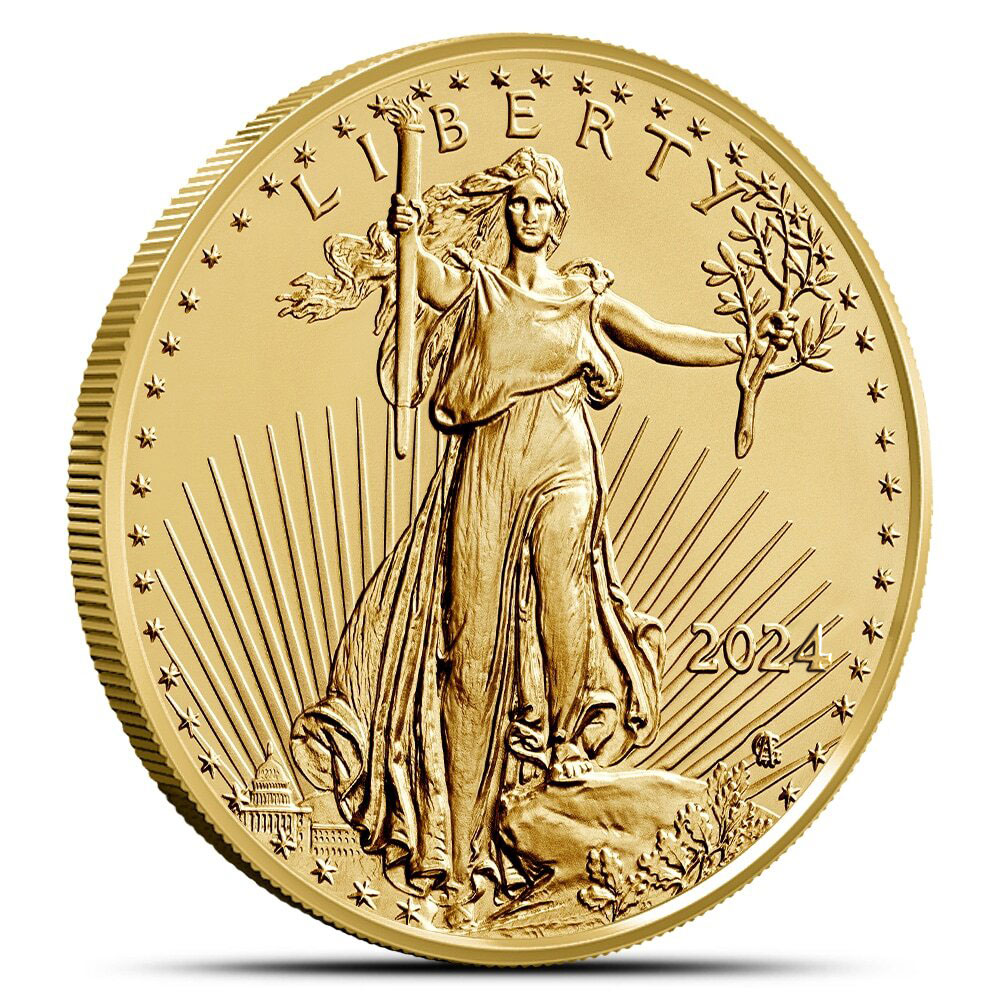 Buy 2024 1 oz American Gold Eagle Coin (BU) BullionMax