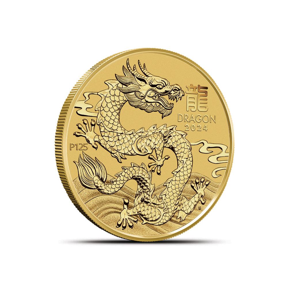 Buy 2024 1/4 oz Australian Gold Lunar Dragon Coin (BU) | BullionMax ™